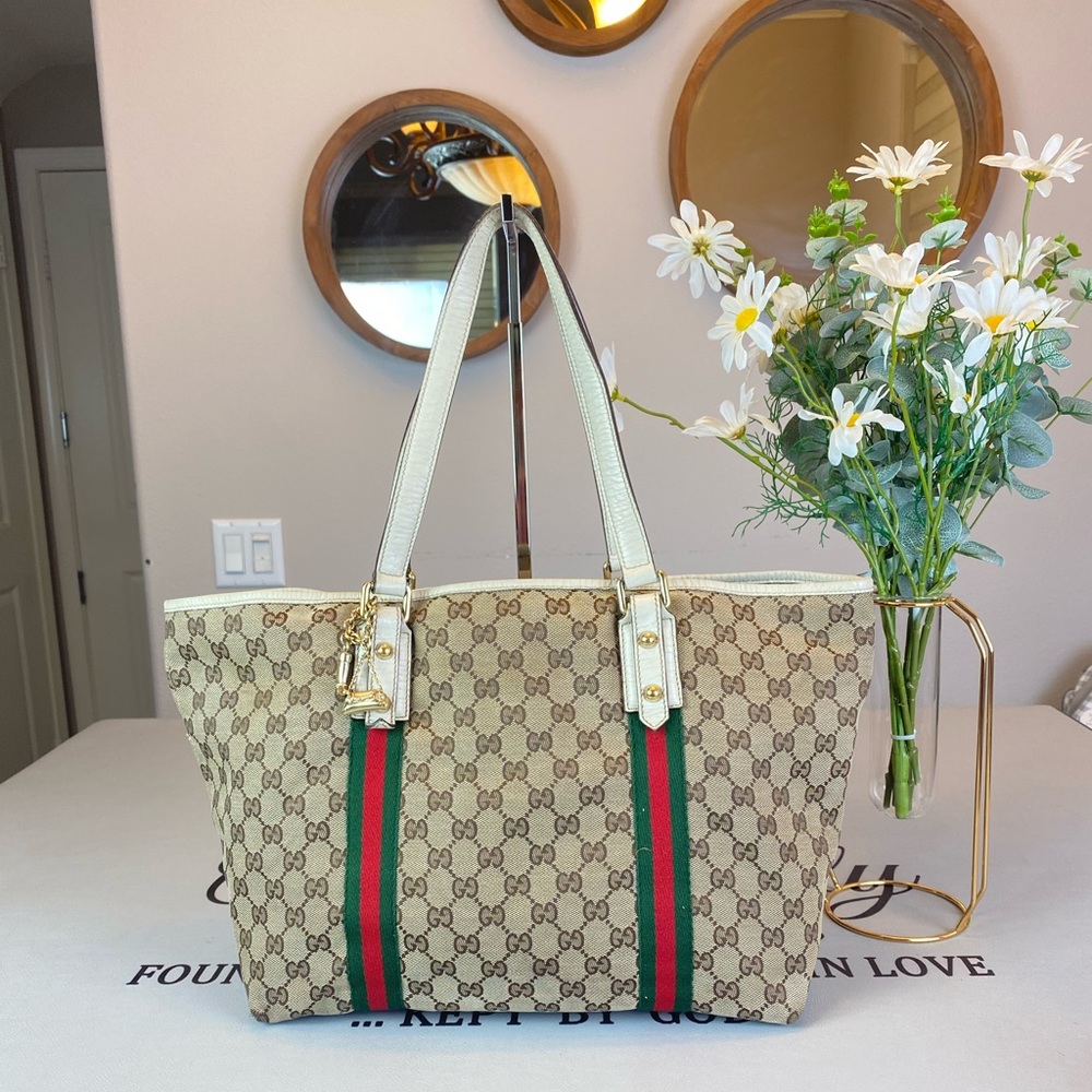 ♥️Gucci GG Logo Supreme Totes Shoulder Bag♥️Valentines Day Gift